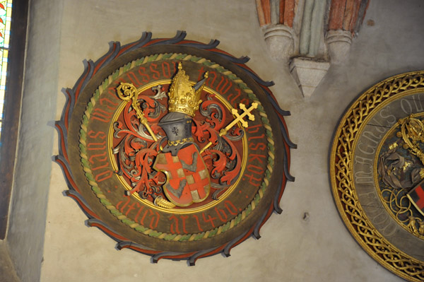 Bishop's coat-of-arms, Turku Cathedral, 1460