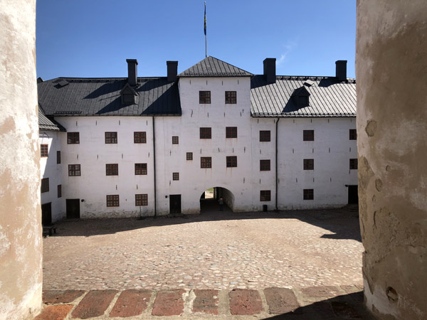 Courtyard of Turku Castle from the Keep