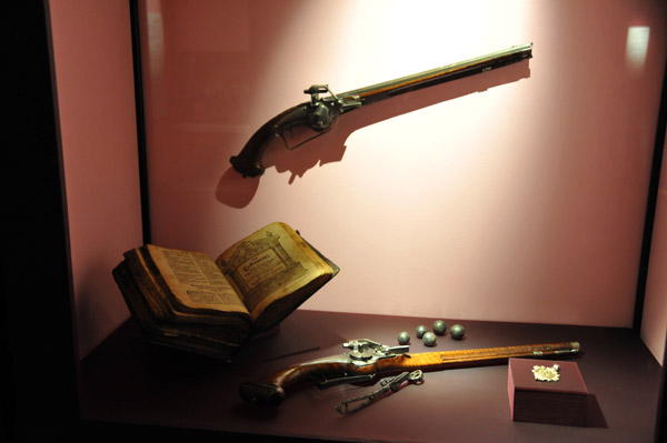 18th C. pistols, Turku Castle