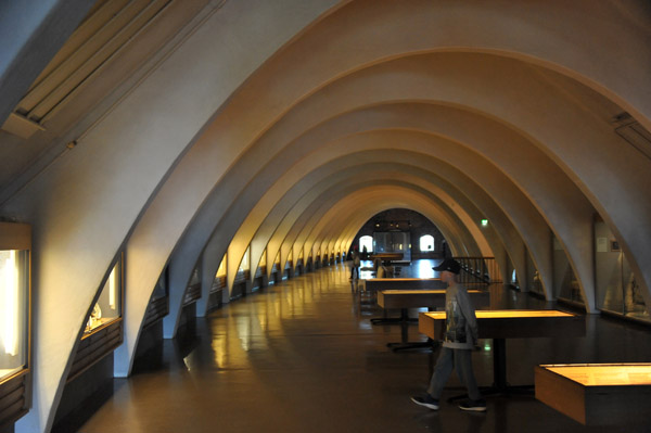 Exhibition hall in the attic space of Turku Castle