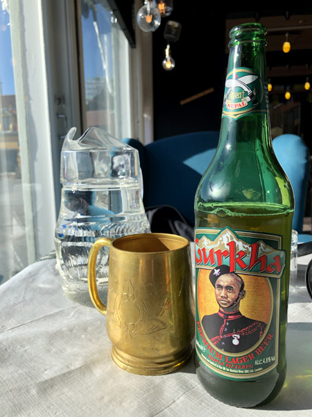 Gurkha lager beer from Nepal