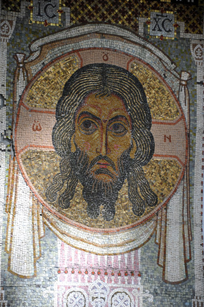 Mosaic of Jesus, St. Elijahs Monastery