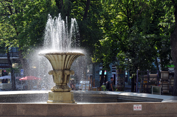 Fountain, Soborna Square, Odessa