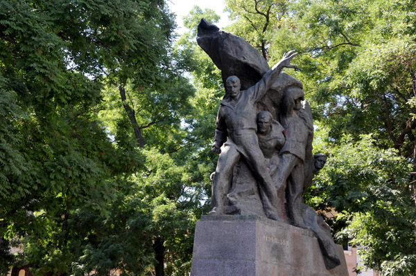 Monument to the mutinous sailors of the battleship Potemkin, 1905