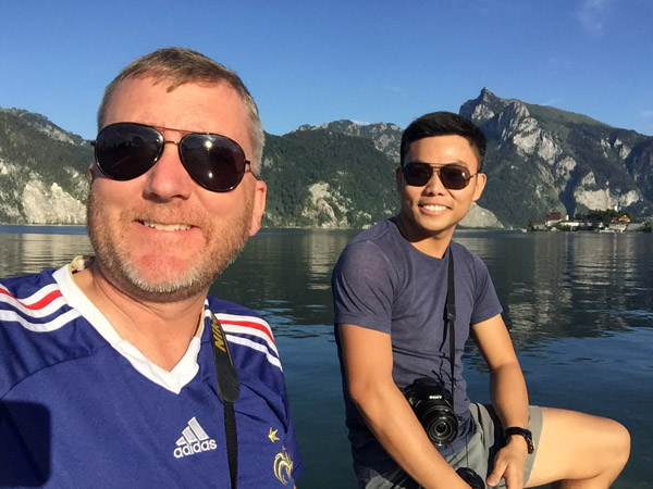 Me and Max, Traunkirchen, Traunsee