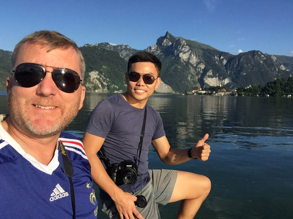 Me and Max, Traunkirchen, Traunsee