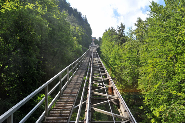 Funicular to the Top of Hallstatt