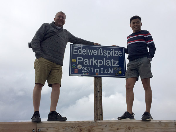 Me and Max - Edelweißspitze - 2571m