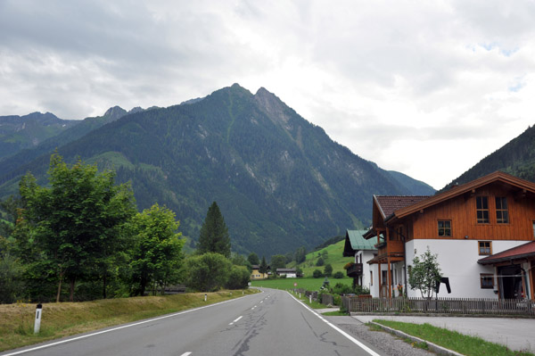 Start of the Großglockner Hochalpenstraße