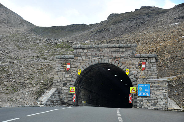 Hochtor Tunnel - the boundary between Salzburger Land and Kärnten (Carinthia)