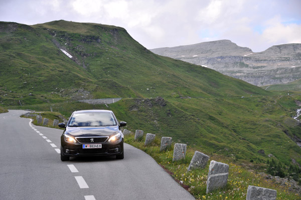 Our rental car, Großglockner Hochalpenstraße