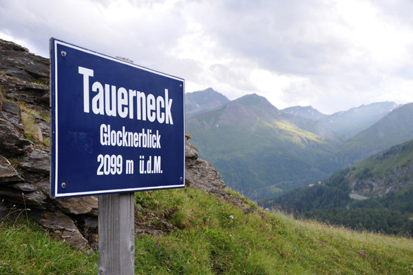 Tauerneck, Glocknerblick (2099m)