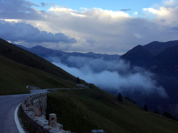 Großglockner Hochalpenstraße heading for Heiligenblut