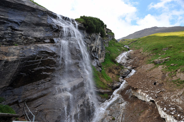 Energiedusche Wasserfall, Großglockner Hochalpenstraße