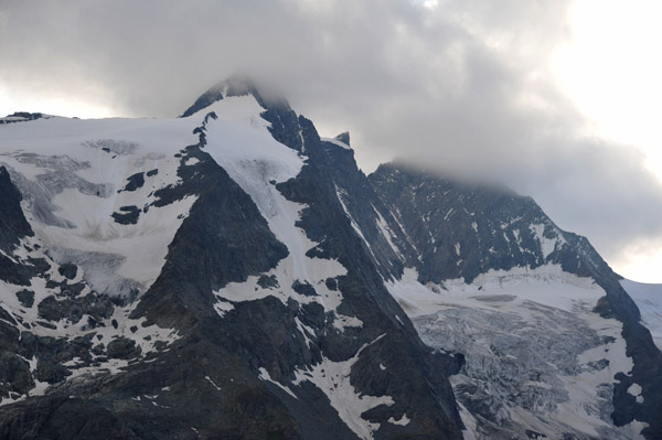 Glaciers on the slopes of Großglockner, Kaiser-Franz-Josefs-Höhe