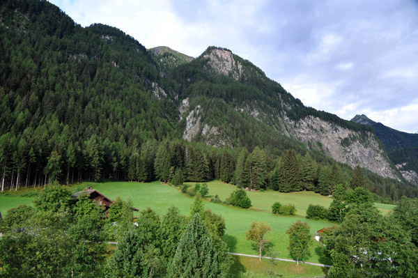 View from the Hotel Kärtnerhof, Heiligenblut