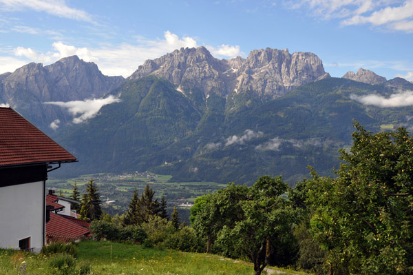 Lienzer Dolomiten from Iselsberg-Stronach, Osttirol