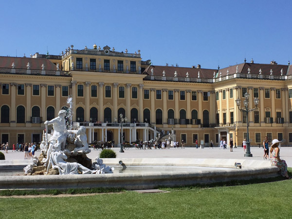 Schönbrunn Palace - north side