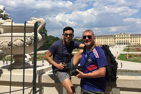 Me and Max, Schönbrunn Palace