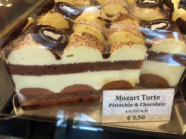 Mozart Torte - Pistachio & Chocolate