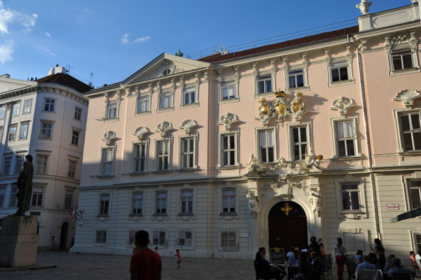 Ehemalige Bhmische Hofkanzlei, Juden Platz