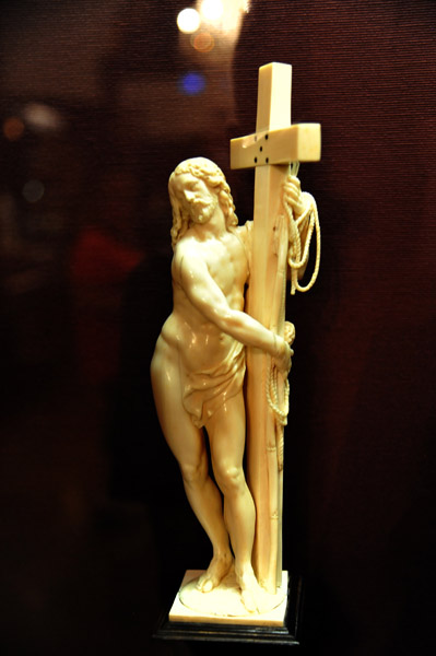 The Risen Christ, ivory, after Michelangelo ca 1640