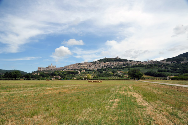 View of Assisi from the south