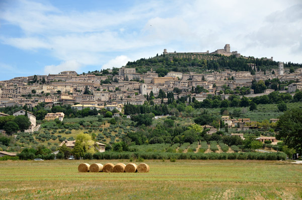 Rocca Maggiore, the hilltop castle overlooking Assisi
