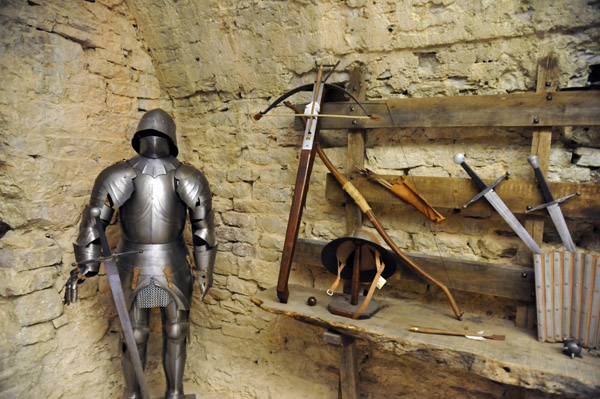Armor and weapons, Rocca Maggiore, Assisi