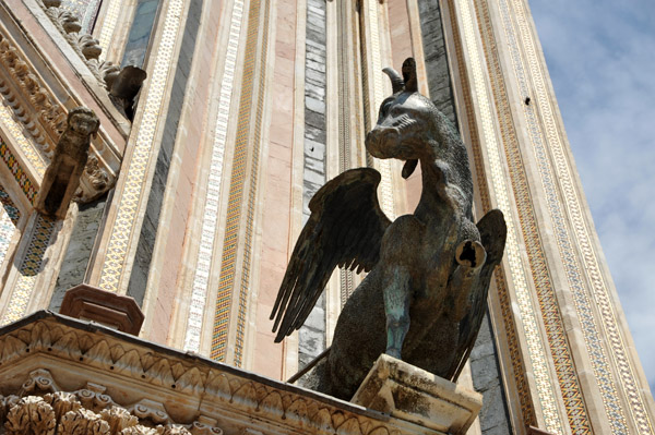 Winged Ox of St. Luke the Evangelist, Orvieto Cathedral
