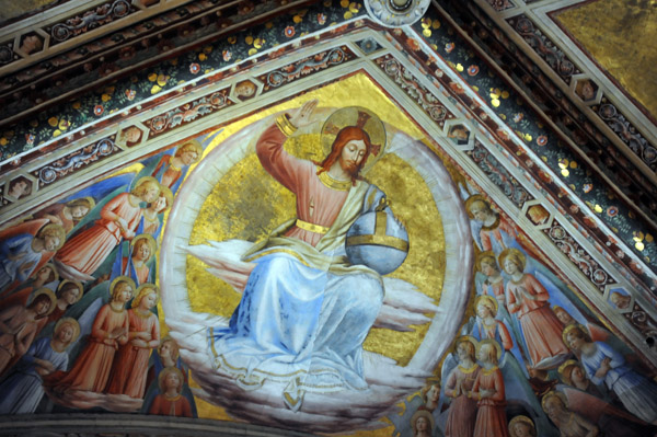 Christ in Judgement, 1447, by Fra Angelico and Benozzo Gozzoli, Chapel of San Brizio