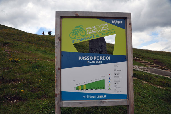 Grandi Salite del Trentino - Passpo Pordoi 2239m