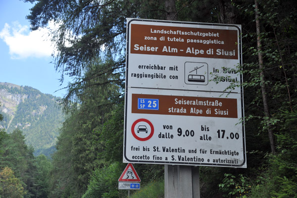 Landschaftsschutzgebiet Seiser Alm - Alpe di Siusi