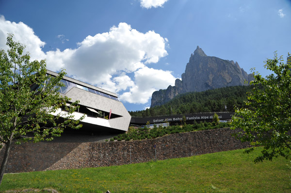 Base Station of the Seiser Alm Bahn - Funivia Alpe di Siusi