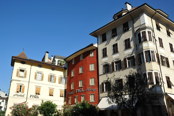 Hotel Figl, Kornplatz/Piazza del Grano, Bozen/Bolzano