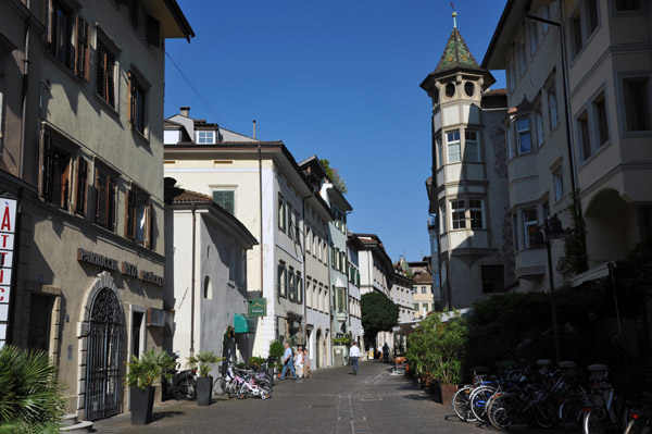 Silbergasse/Via del Argentieri, Bozen/Bolzano
