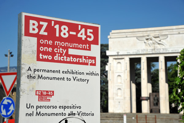 BZ '18-'45, one monument, one city, two dictatorships