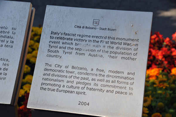 Victory Monument, Bolzano