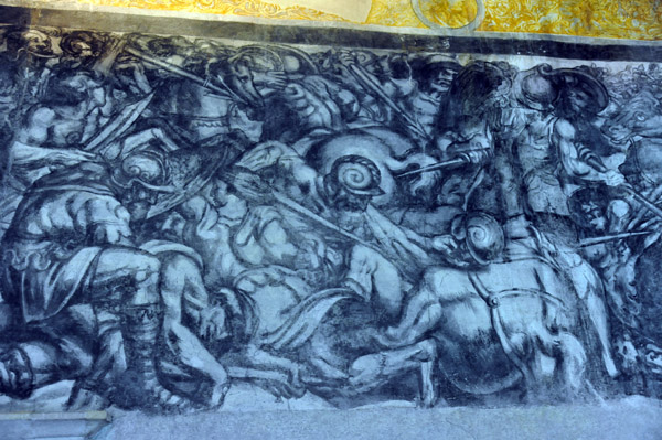Römersaal with 16th C. frescos, Schloss Maretsch / Castel Mareccio
