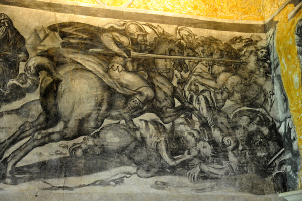 Rmersaal with 16th C. frescos, Schloss Maretsch / Castel Mareccio