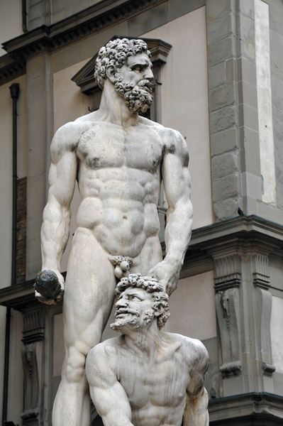 Hercules and Cacus, Piazza della Signoria