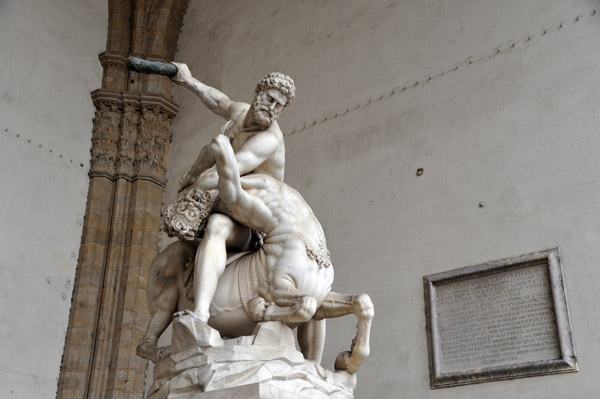 Hercules and the Centaur Nessus, 1599, Giambologna