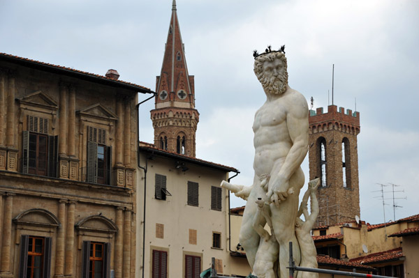 Fountain of Neptune, 1575, Bartolomeo Ammannati, Piazza delle Signoria