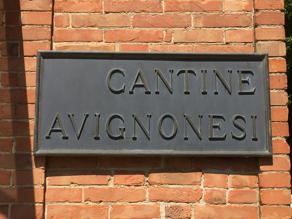 Cantine Avignonesi for wine tasting 