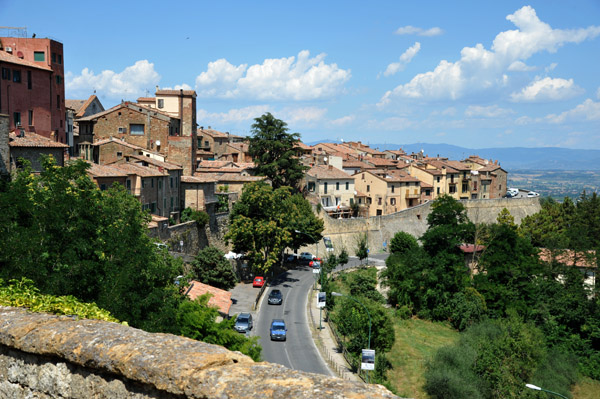 Montepulciano, a pretty Tuscan hill town