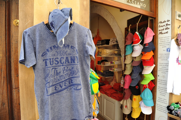 Summer in Tuscany t-shirt, Che c' di Bello a Montepulciano