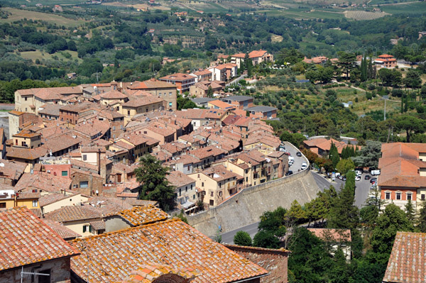 Montepulciano from the Town Hall tower