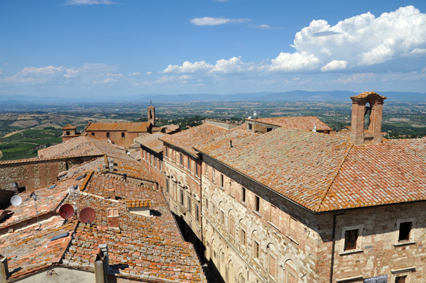 View from the Town Hall tower, Montepulciano