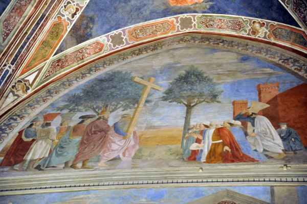 Exaltation of the Cross, ca 1466, Piero della Francesca
