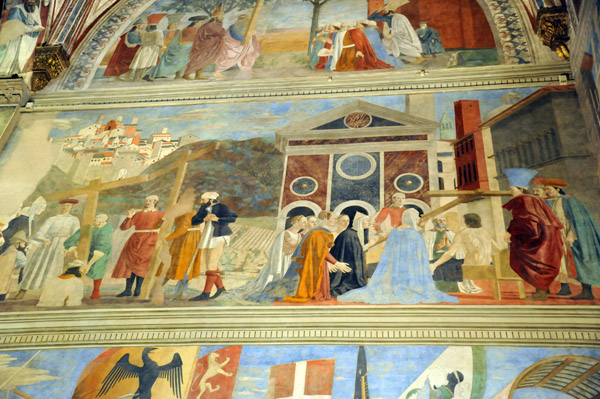 Discovery and Proof of the True Cross, ca 1460, Piero della Francesca